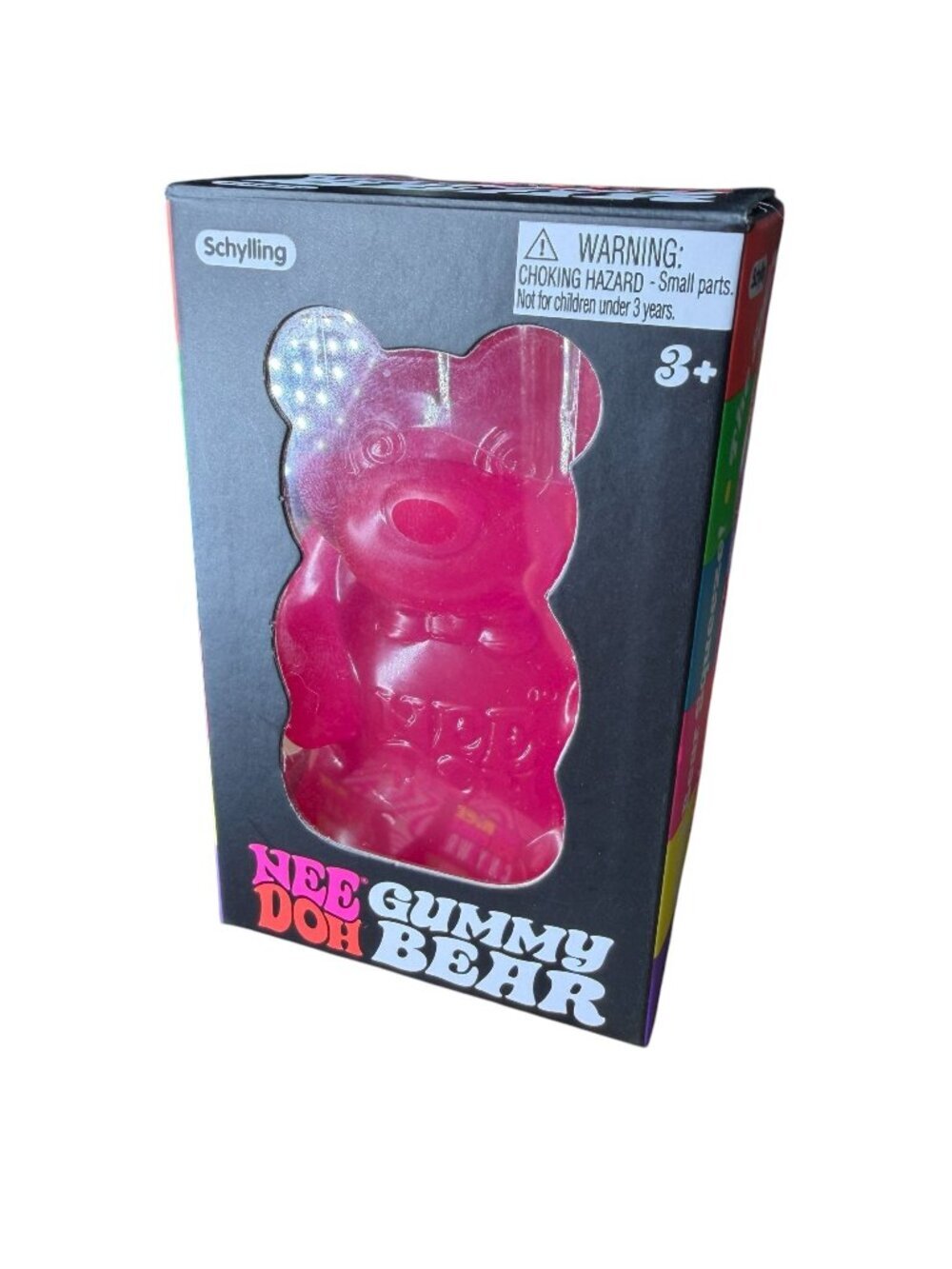 NeeDoh Gummy Bear PINK Authentic Schylling New in Box